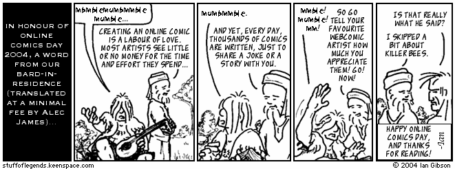 Online Comics Day '04